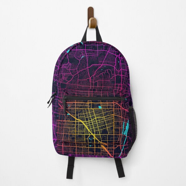 Item preview, Anaheim City Map of California, USA - Neon designed and sold by deMAP.