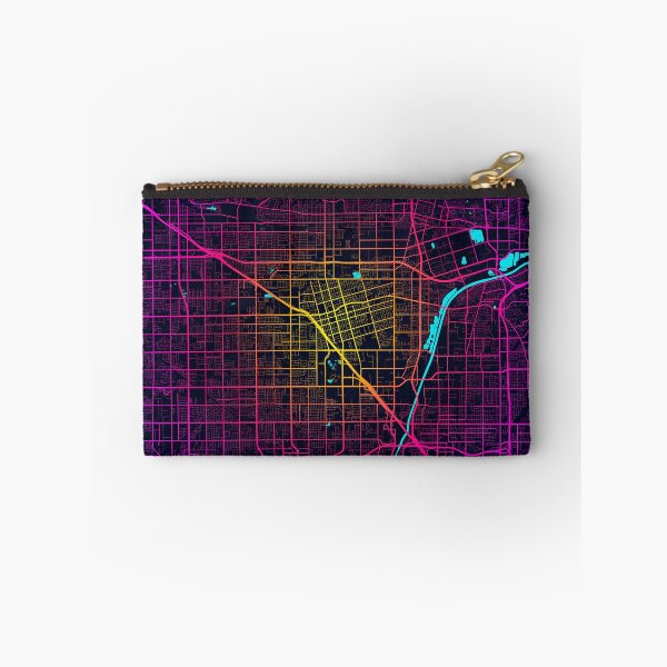 Item preview, Anaheim City Map of California, USA - Neon designed and sold by deMAP.