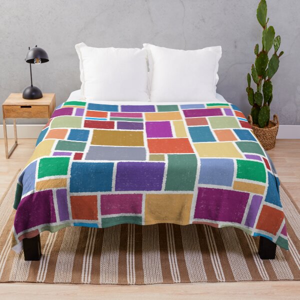Item preview, Colored Chalk Tiles - Multicolored designed and sold by Dawn Anthes.