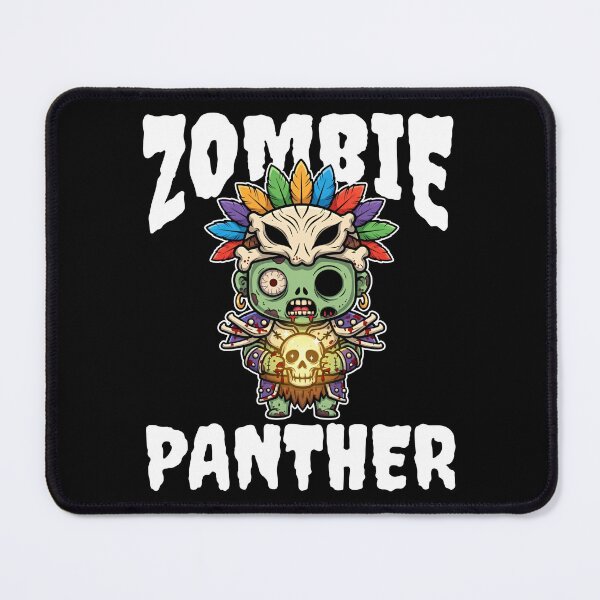 Item preview, ZOMBIE PANTHER - ZOMBIE HALLOWEEN designed and sold by KEF Custom.