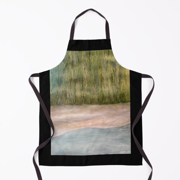 Item preview, Journey's path - watercolour painting, footprints in the sand designed and sold by Art-by-Nade.