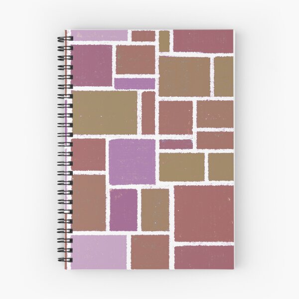 Item preview, Colored Chalk Tiles - Brown and Purple designed and sold by Dawn Anthes.