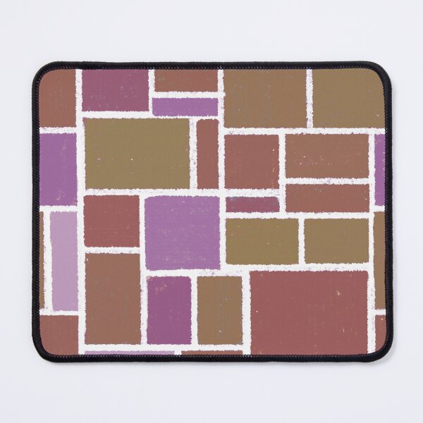 Item preview, Colored Chalk Tiles - Brown and Purple designed and sold by Dawn Anthes.