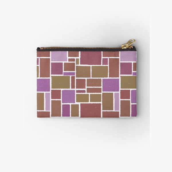 Item preview, Colored Chalk Tiles - Brown and Purple designed and sold by Dawn Anthes.