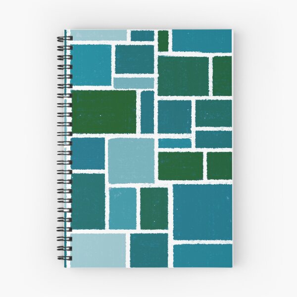 Item preview, Colored Chalk Tiles - Turquoise  designed and sold by Dawn Anthes.