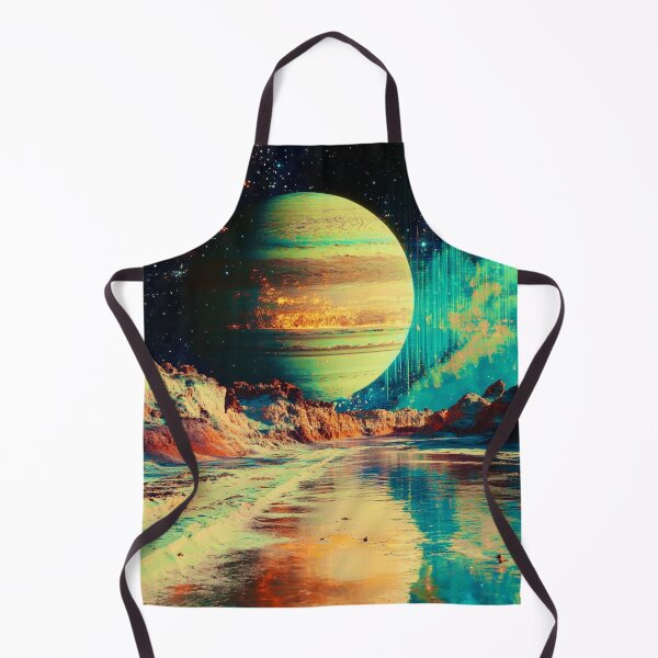 Item preview, Glitch Art Cosmic Planet - Surreal Space Scene designed and sold by Myra365Art.