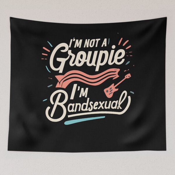 Item preview, I'M Not A Groupie designed and sold by BlusterZaiden.