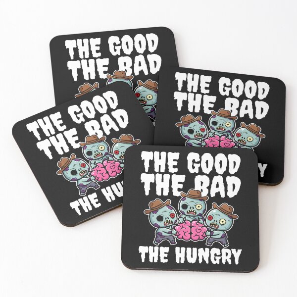Item preview, THE GOOD, THE BAD, THE HUNGRY - ZOMBIE HALLOWEEN designed and sold by KEF Custom.