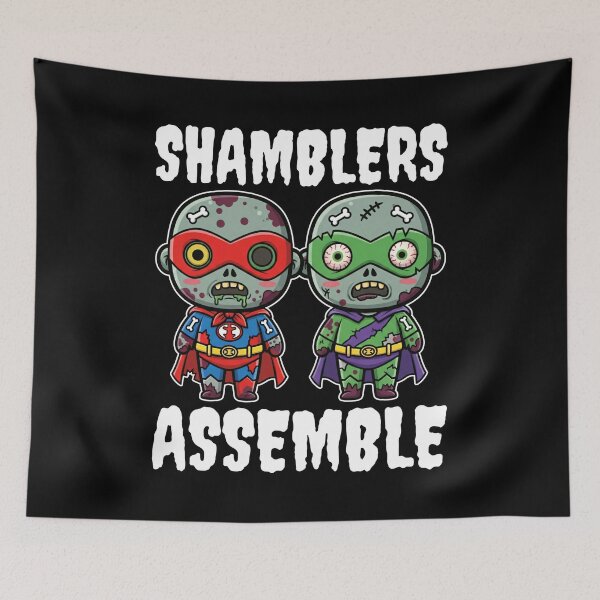 Item preview, SHAMBLERS ASSEMBLE - ZOMBIE HALLOWEEN designed and sold by KEF Custom.