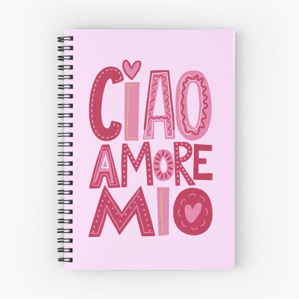 Item preview, Cute Italian love greeting: ,,Ciao Amore Mio." designed and sold by SaraSumi.