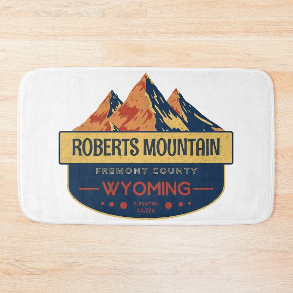 Item preview, Roberts Mountain, Fremont County, Wyoming, Mountain Design designed and sold by Wanderful-roads.