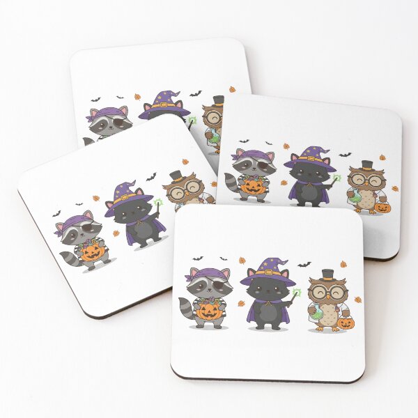 Item preview, Adorable Halloween Friends designed and sold by jira-22062549.