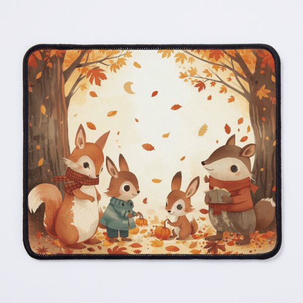 Item preview, Cozy Cute Forest Animals designed and sold by ArtBySylvia.