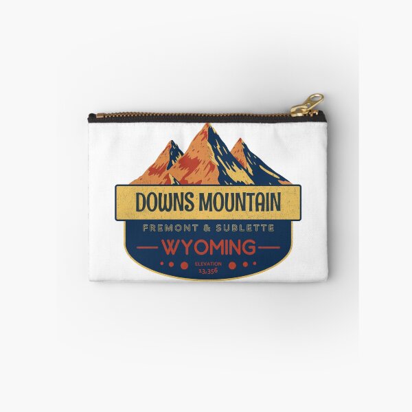 Item preview, Downs Mountain, Fremont & Sublette County, Wyoming, Mountain Design designed and sold by Wanderful-roads.