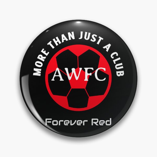 Item preview, More Than Just a Club  AWFC Forever Red Women’s Football Girls Soccer designed and sold by WhackingTax.