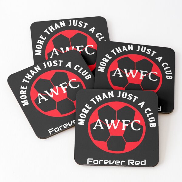 Item preview, More Than Just a Club  AWFC Forever Red Women’s Football Girls Soccer designed and sold by WhackingTax.