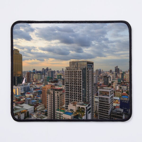 Item preview, Capital City Skyline Cityscape Phnom Penh Cambodia designed and sold by Kevin Miller Photography.