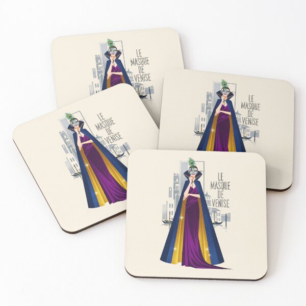 Item preview, After Erté - LE MASQUE DE VENISE (The Mask of Venice) designed and sold by elektronen.
