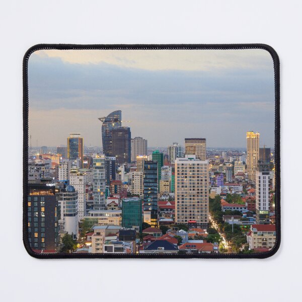 Item preview, Capital City Skyline Cityscape Phnom Penh Cambodia designed and sold by Kevin Miller Photography.