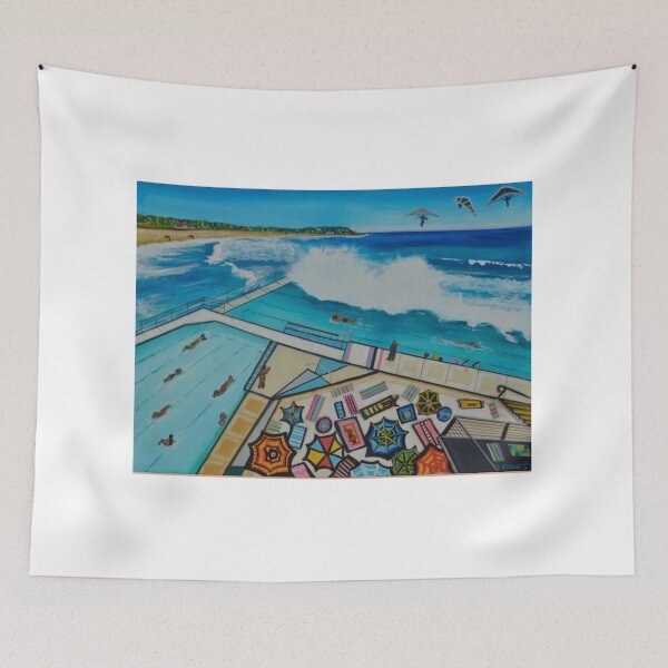 Item preview, Aerial view of Bondi Beach, Sydney Australia  Print  designed and sold by Bogan Pop .