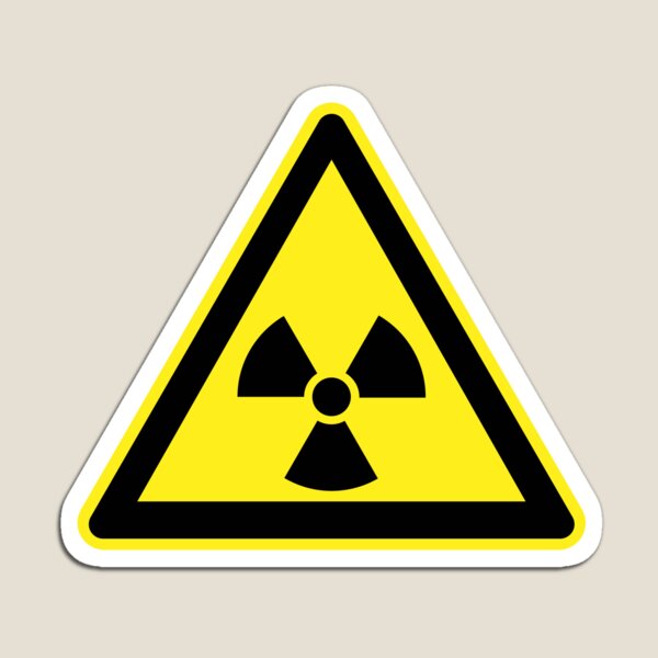 Item preview, Señal de advertencia de radiación nuclear designed and sold by CarGear.