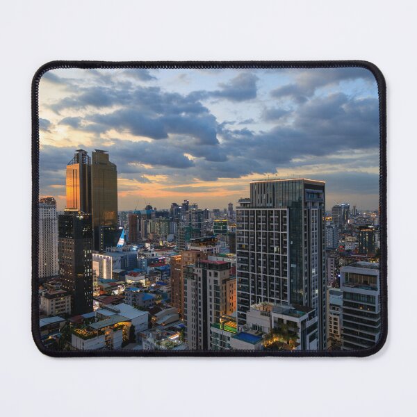 Item preview, Capital City Skyline Cityscape Phnom Penh Cambodia designed and sold by Kevin Miller Photography.