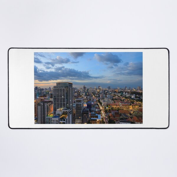 Item preview, Capital City Skyline Cityscape Phnom Penh Cambodia designed and sold by Kevin Miller Photography.