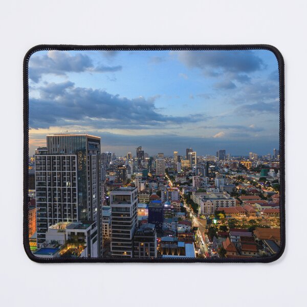 Item preview, Capital City Skyline Cityscape Phnom Penh Cambodia designed and sold by Kevin Miller Photography.