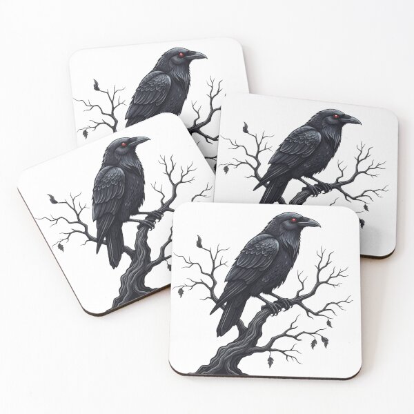 Item preview, Dark Raven Illustration designed and sold by jira-22062549.