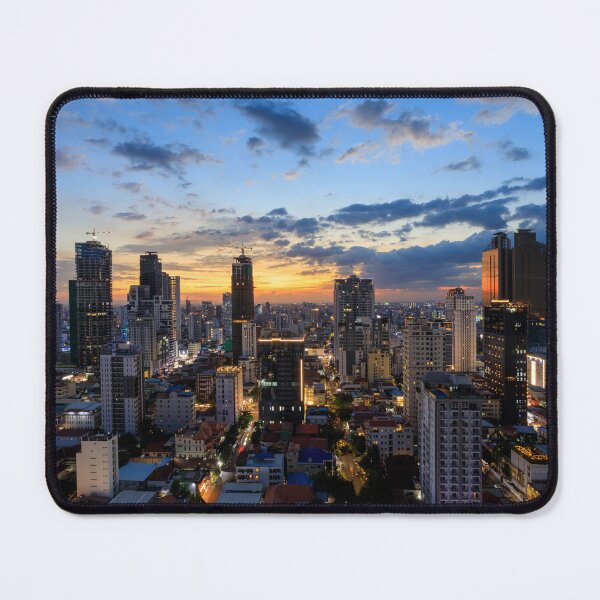 Item preview, Capital City Skyline Cityscape Phnom Penh Cambodia designed and sold by Kevin Miller Photography.