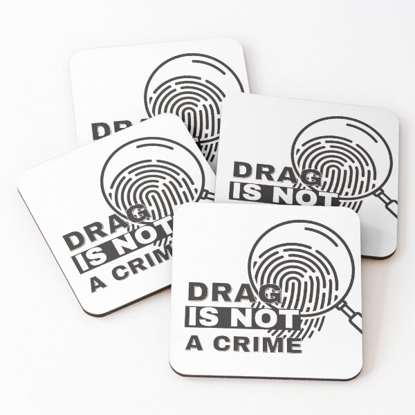 Item preview, Drag Is Not a Crime | Powerful Pride & Acti designed and sold by fayrozelmasry.