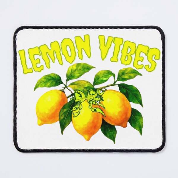 Item preview, Lemon Vibes Citrus in Watercolor With Text designed and sold by DivineHaven.