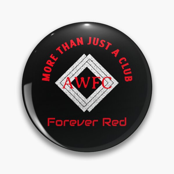 Item preview, More Than Just a Club  AWFC Forever Red Women’s Football Girls Soccer designed and sold by WhackingTax.