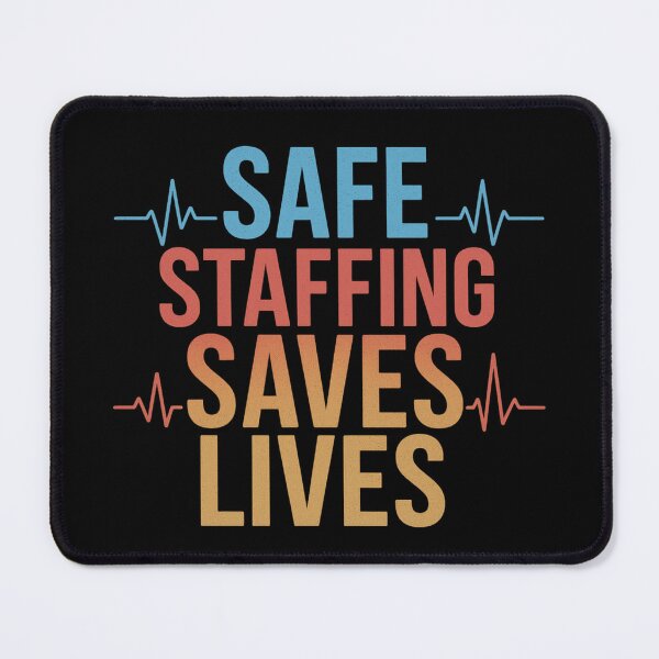 Item preview, Safe Staffing Saves Lives Nurse Strike Support designed and sold by NightWisdom.