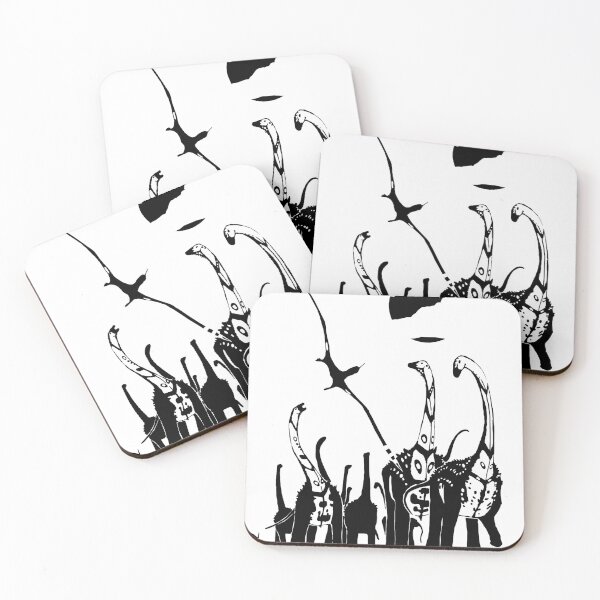 Item preview, Buzzed - azhdarchid pterosaur and sauropods designed and sold by MarkWitton.