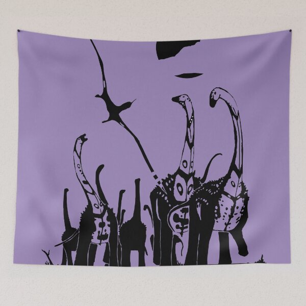 Item preview, Buzzed - azhdarchid pterosaur and sauropods designed and sold by MarkWitton.