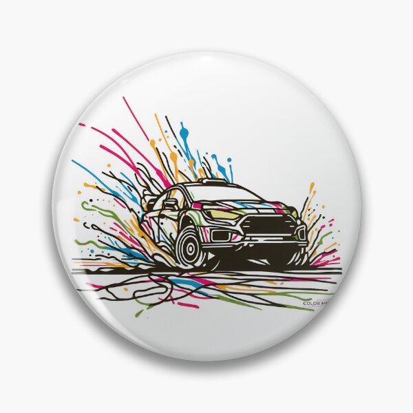 Item preview, Speed Splash – Colorful Racing Car Art designed and sold by Color-Made.