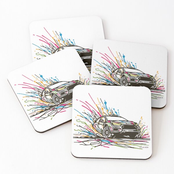 Item preview, Speed Splash – Colorful Racing Car Art designed and sold by Color-Made.