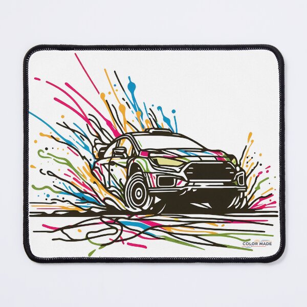 Item preview, Speed Splash – Colorful Racing Car Art designed and sold by Color-Made.