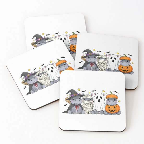 Item preview, Halloween funny baby pygmy hippo designed and sold by tanondesign.