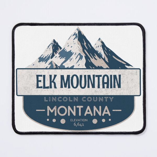 Item preview, Elk Mountain, Lincoln County, Montana, Mountain Design designed and sold by Wanderful-roads.