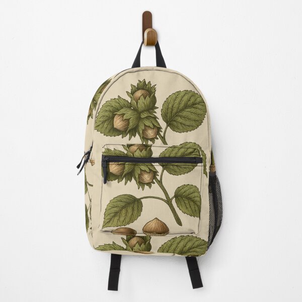 Item preview, Hazelnut Hazelnuts and leaves vintage botanical illustration designed and sold by Edith Leyster.