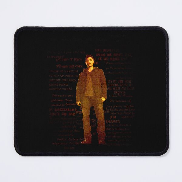 Item preview, Dean Winchester Quotes - Red Fitted  designed and sold by eleanorsophia.