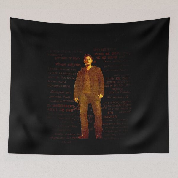 Item preview, Dean Winchester Quotes - Red Fitted  designed and sold by eleanorsophia.