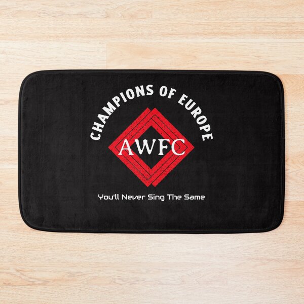 Item preview, AWFC Champions of Europe You’ll Never Sing the Same Arsenal Women Fan Shirt Red White designed and sold by WhackingTax.