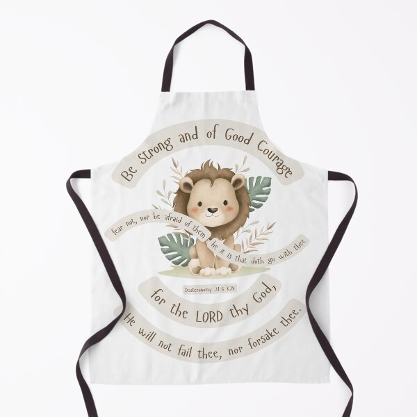 Item preview, Be Strong and Courageous – Deuteronomy 31:6 designed and sold by Ausra789.