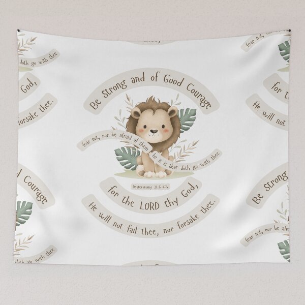 Item preview, Be Strong and Courageous – Deuteronomy 31:6 designed and sold by Ausra789.