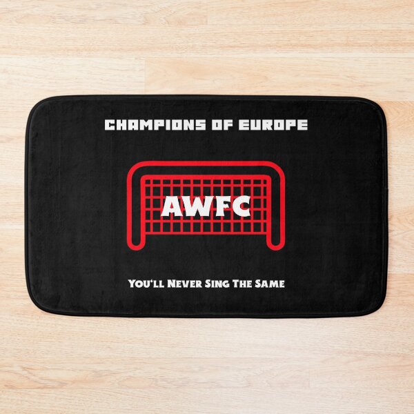 Item preview, AWFC Champions of Europe You’ll Never Sing the Same Arsenal Women Fan Shirt Red White designed and sold by WhackingTax.