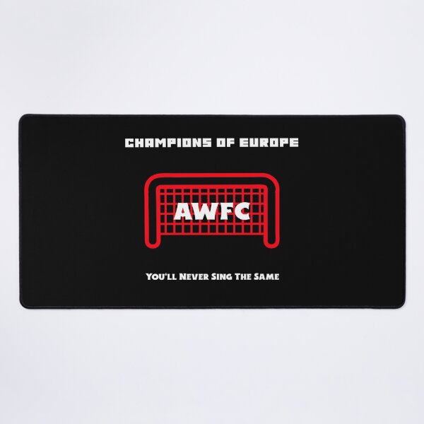 Item preview, AWFC Champions of Europe You’ll Never Sing the Same Arsenal Women Fan Shirt Red White designed and sold by WhackingTax.