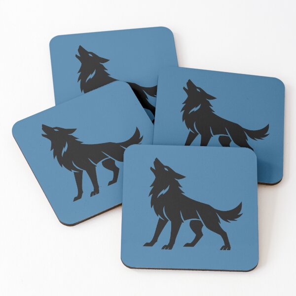 Item preview, Sleek Wolf Silhouette designed and sold by ArtistEmbrace.